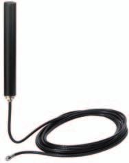Communication Overview Omnidirectional antenna for use in GSM/GPRS networks Remote antenna for indoors/outdoors Suitable for quad band Complete with cable and mounting bracket for direct connection