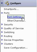 Configure Port Settings Follow these steps to configure Description, Duplex/Speed and Port Fast