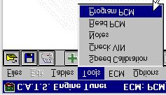 This will display the Program PCM start screen. Before proceeding, connect the USB/ALDL Interface cable to your PC.