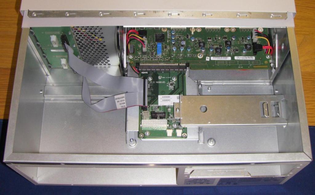 If not already done, the one closest to the main circuit board must be removed or flattened to allow for the