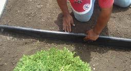 edging will need to be exposed to the sun for a minimum of