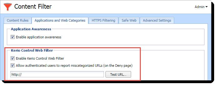 suggestions are logged in the Security log. If a page is still blocked after couple of days, add the page to the URL whitelist. 4. Click Apply.