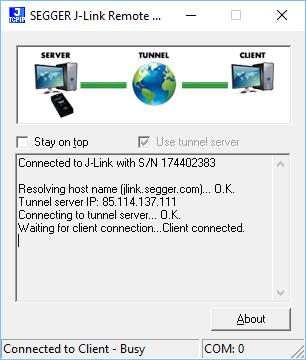 92 CHAPTER 3 J-Link Remote Server J-Link Remote Server: Connected to SEGGER tunnel server scenario A device vendor is developing a new device which shall be supported by J-Link.