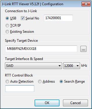98 CHAPTER 3 3.7.2 J-Link RTT Viewer Connection Settings RTT Viewer can be used in two modes: Stand-alone, opening an own connection to J-Link and target.
