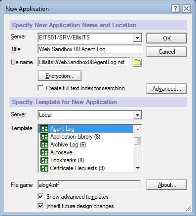 Agents Begin by creating a log file using the Agent Log advanced template. In your agents, code some lines to open the log file.