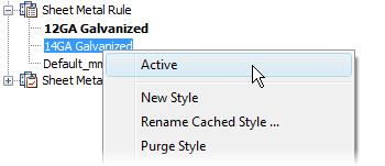 Right-click the new rule that you saved to the style library in a previous step. Click Active. 6. Set the filter back to Local Styles.