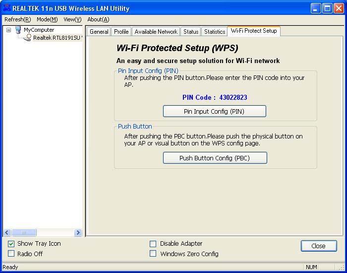 3.7 Wi-Fi Protect Setup (WPS) Wi-Fi Protected Setup (WPS) is the latest wireless network technology which makes wireless network setup become very simple.