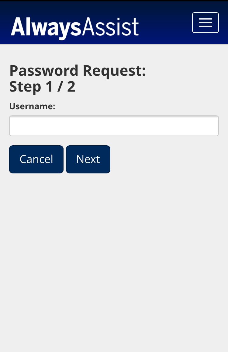Enter security question answer in the box provided. Then tap Next to continue to reset password.