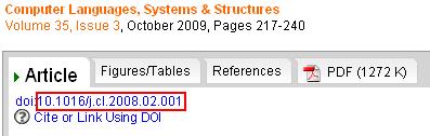ProQuest Databases 1. On the search results list, click the article title to access the document view. 2. If a DOI is assigned to the article, it will be displayed in this view. 3.