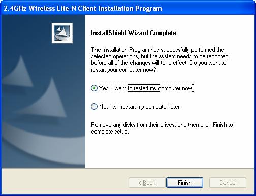 Figure 2-9 2.2.3 Software Installation for Windows Vista 1.