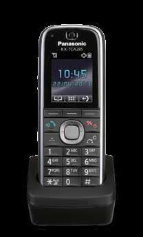 Built-in Bluetooth KX-TCA285 Slim and light DECT