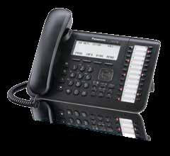 (EHS)-compatible Speaker phone, handset and headset with full duplex KX-DT543 Executive