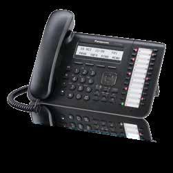 (EHS)-compatible Speaker phone, handset and headset with full duplex KX-DT521 Standard