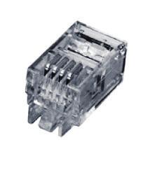CAT 6A, CAT 6 and CAT 5EMT modular plugs These modular plugs consist of a three-piece design: the modular plug body with contacts; a wire holder to manage the conductors and ensure performance and; a