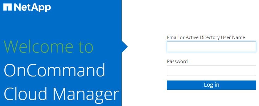 6 Logging in to Cloud Manager You can log in to Cloud Manager from any web browser that has a connection to the Cloud Manager host. 1.