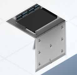 WIRELESS ACCESS POINT MOUNTS AND ENCLOSURES LOCKING, SUSPENDED CEILING MODEL 1047-HLA Locking, suspended ceiling access