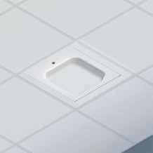 MODEL 1047-LPDOME An economical ceiling tile enclosure with a plastic dome in the door, suitable for most vendors APs.