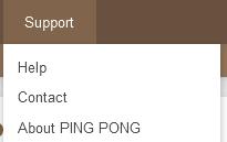In About me you can add a brief description about yourself that your students and colleagues can benefit from. The personal code number is only visible to you and the PING PONG administrator.