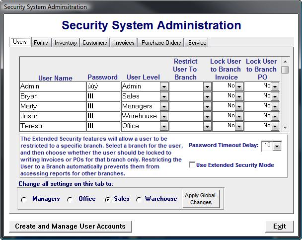 The default Admin account is already in there, as the first user account.