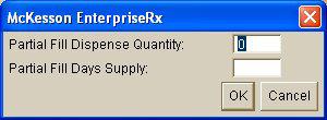Data Entry 1. You enter a value in the Dispense Qty field (or after the system enters a value in this field) of the Data Entry Detail window.