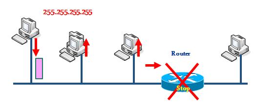 Limited broadcast address Destination IP Được dùng bởi host để gửi 1 packet tới mọi host