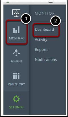 Password: VMware1! 2. Select Login Navigate to Dashboard The dashboard page provides an array of information including notifications, activities, reports, and general environmental conditions. 1.