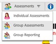 36 4. Group assessments 4.1. Creating a group You can create a new group by selecting Assessments Group assessments on the Home page. 1. Select Create new assessment. 2.