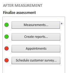 58 When you are reserving the appointment in the assessment view, open the assessment in