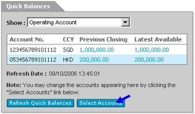 Statements & Intraday Balance Reporting Quick Balances Prior / Intraday