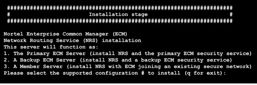 Install the CS 1000 applications 55 Figure 47 Application Installation window 7 The Solid server configuration window appears, as shown in Figure 48 "Solid server configuration window" (page 55).