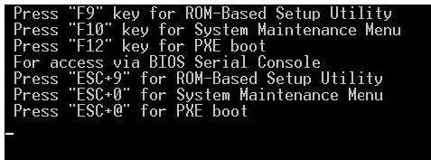 96 COTS Servers A BIOS Serial Console Baud Rate configuration window appears.