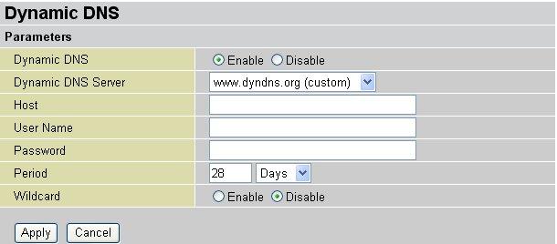 of the router, which is assigned to you by your ISP. You first need to register and establish an account with the Dynamic DNS provider using their website, for example http://www.dyndns.