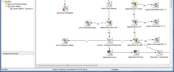 integrated IVR within flows (OpenScape Contact Center Call