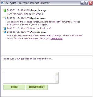 How It Works - Chat 1. Customer requests a chat session from the corporate Website 2.