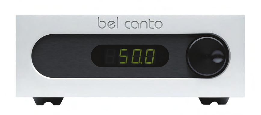 User's Guide S300i e.one Two Channel Integrated Audio Amplifier Series Bel Canto Design, LTD.