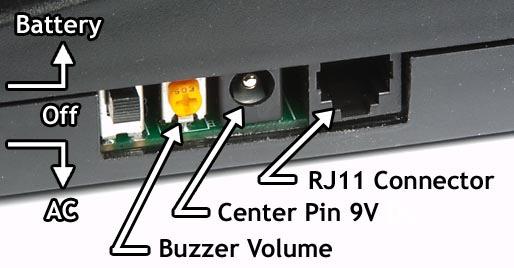 Buzzer Volume adjusts the volume of the buzzer that activates when a button is pushed.