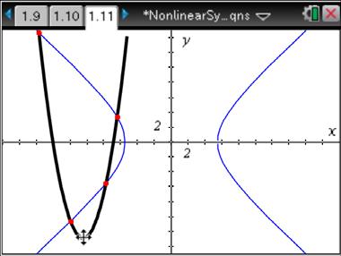 Note: When students create the circle, make sure that they do not place the center on one of the axes. TI-Nspire Navigator Opportunity: Screen Capture See Note 1 at the end of this lesson. Page 1.