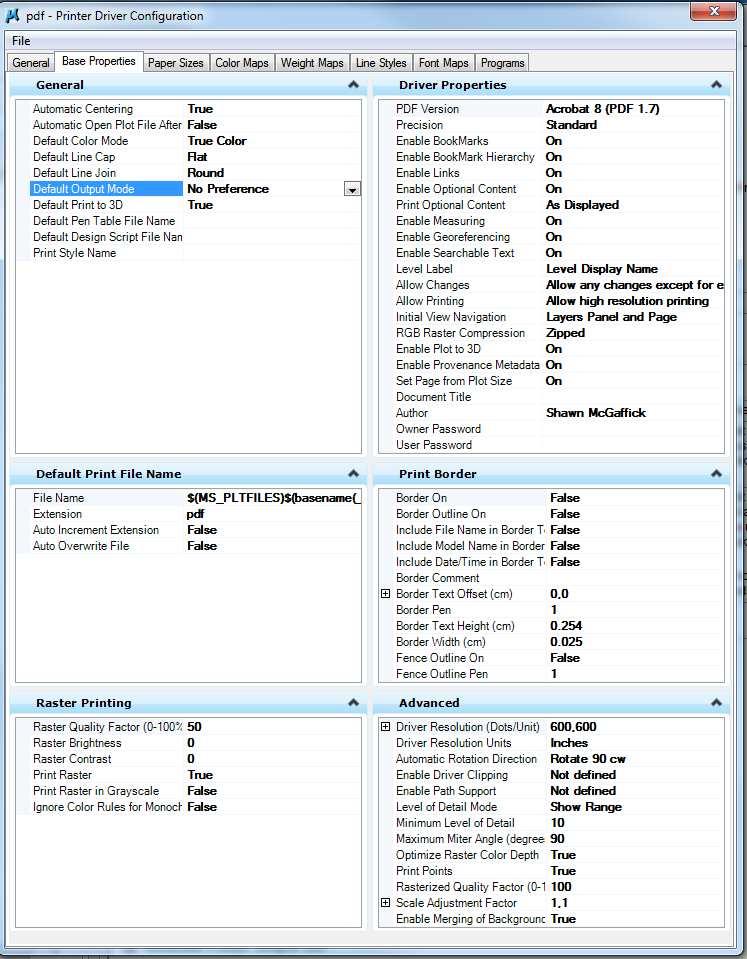How is a PDF created in MicroStation? PDF files are created through MicroStation s print facility 1. Select File>Print to open the Print dialog box.