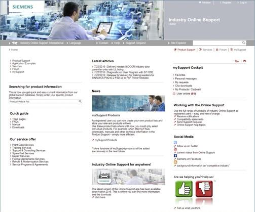 Information about the interactive catalog CA 01 can be found on the Internet at: www.siemens.com/automation/ca01 or on DVD.