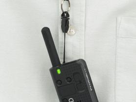 The front panel button layout makes the PKT-23 easy to operate.