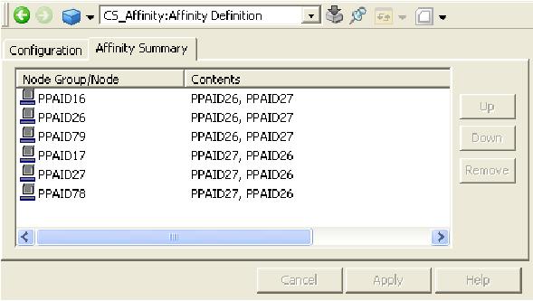 Section 2 System Level Tasks Configuring Affinity 7. Verify the configuration in the Affinity Summary tab (Figure 8).