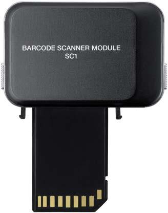 10 11 SC1 Barcode Scanner Module SC1 Barcode Scanner Module Take voice recording efficiency to the next level.