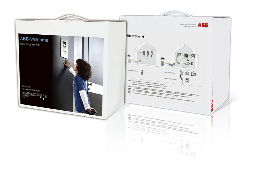 Welcome home kits ABB-Welcome Compact Kits. The complete solution for all intents and purposes.