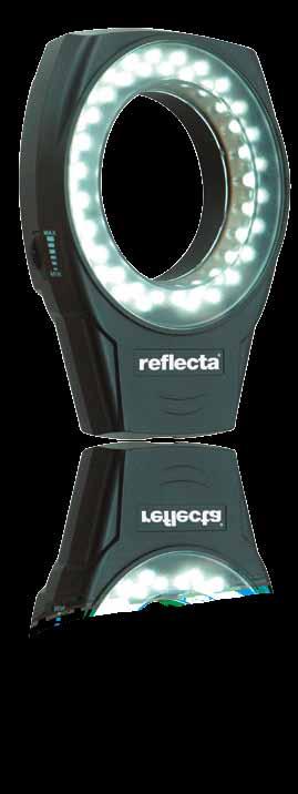 RRL 49 Makro LED Ring Light battery light Modern LED Video Light reflecta RRL 49 Makro with