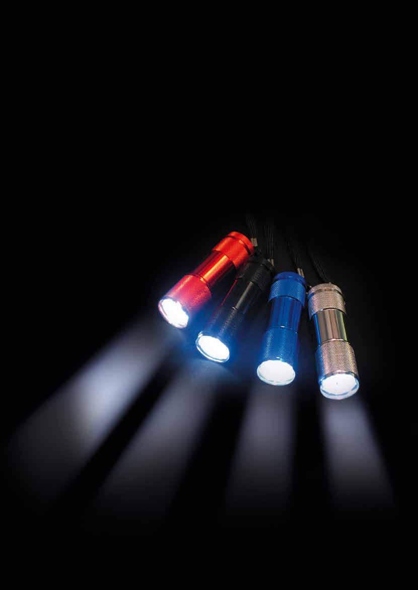 LED-Torch Light LED-Technology LED-Torch Light (Display) Content of Display: 9 LED-Torch Light in