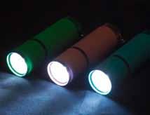 Content of Display: 12 LED-TorchLight in 3 different Colours ( Green, Pink and light blue ) Modern Design and Colours