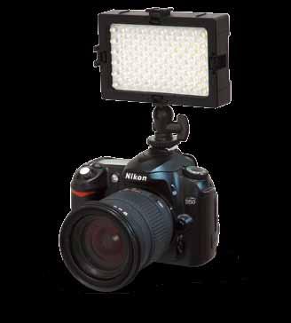 5 Watt) and the wide Angle of llumination of 55 the RPL 105 is a must-have for each photographer and Video