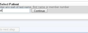 Click on the Create Auth Request button to access the referral forms. 2.