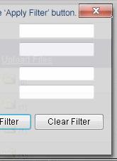 Be sure to clear filter when you are done searching for