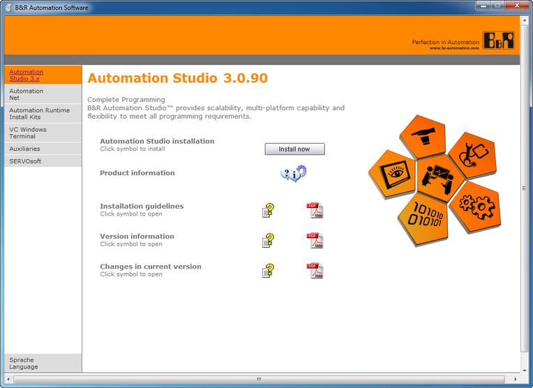 Installation 2 INSTALLATION The Automation Studio installation is started by Autorun after inserting the DVD or by running "Install.exe" in Explorer. 2.1 Installation wizards An Installation Wizard guides you through the installation of the necessary components.